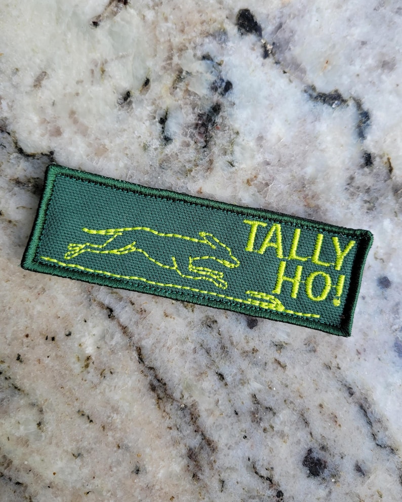 Tal Lo Patch Tally Ho - Chasing Bunnies - Fastcat Lure Coursing Dog Sport Patch - Etsy
