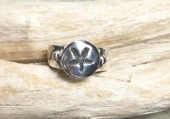 Sterling Silver Starfish/Sea Star Ring Size 7