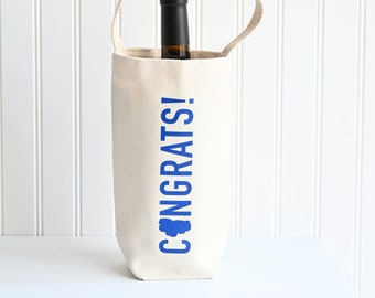 Tahoe Congrats Wine Tote - One Bottle