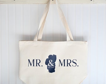 TAHOE Mr. & Mrs. Tote Bag