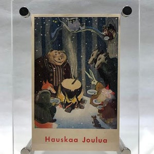 Tove Jansson, Art card nr 1 from 1941 in MUJI-frames