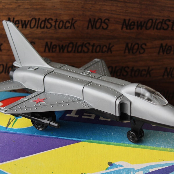 1992 NEW Soviet vintage plane toy, Airplane Toy, Vintage Plane, Soviet Military Plane Model, Plane Souvenir, Soviet toy, aviator,Vintage toy