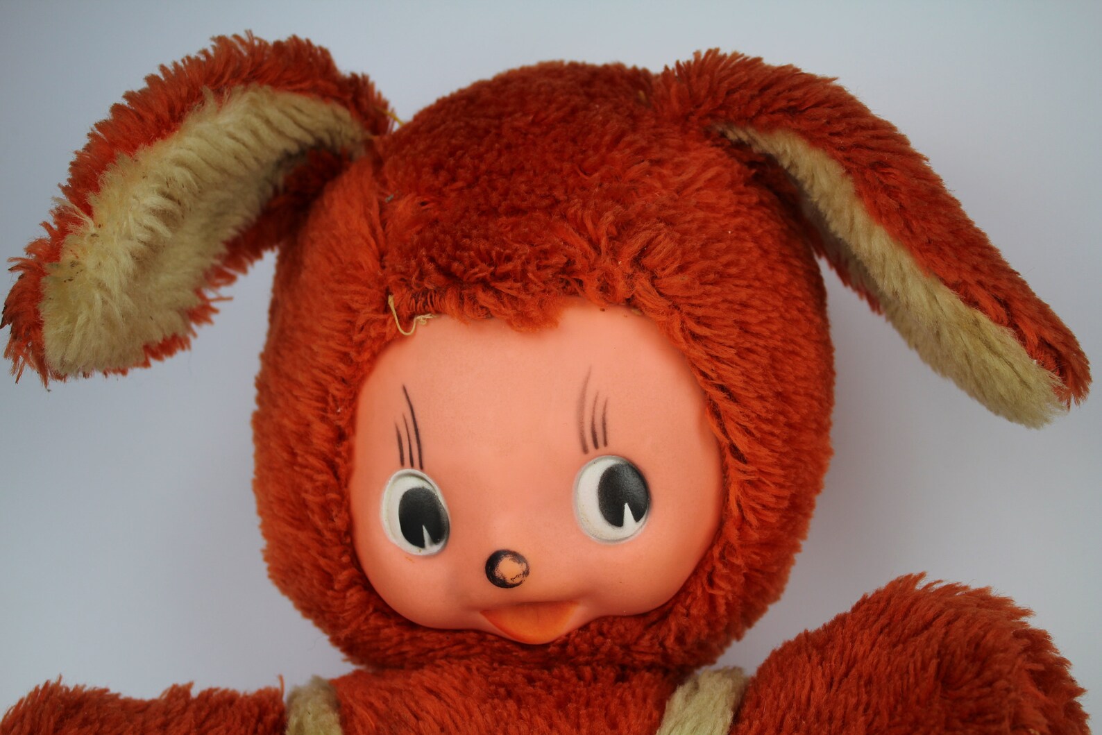 Rare Vintage Rubber face rabbit bunny hare. Rubber Face toy Etsy