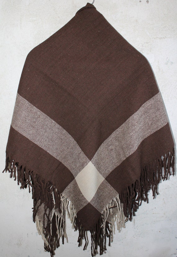 New very big vintage scarf. Soviet shawl. Soviet … - image 2