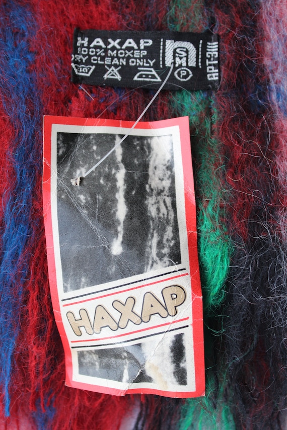 NEW. Vintage mohair scarf, vintage mohair wool mu… - image 9