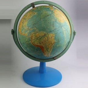 Vintage Globus, großer Atlas Globus, 1985 Globus, Globus, Globus, Globus, Globus, Globus, Globus, Globus, Globus, Globus, Globus, Globus, Globus, Globus, Globus, Globus