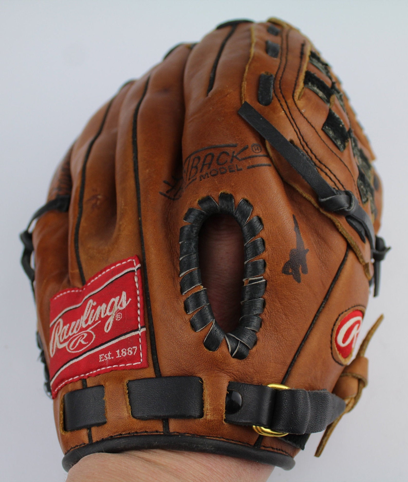 Vintage Baseball Glove. Leather Baseball Glove. Baseball. Etsy