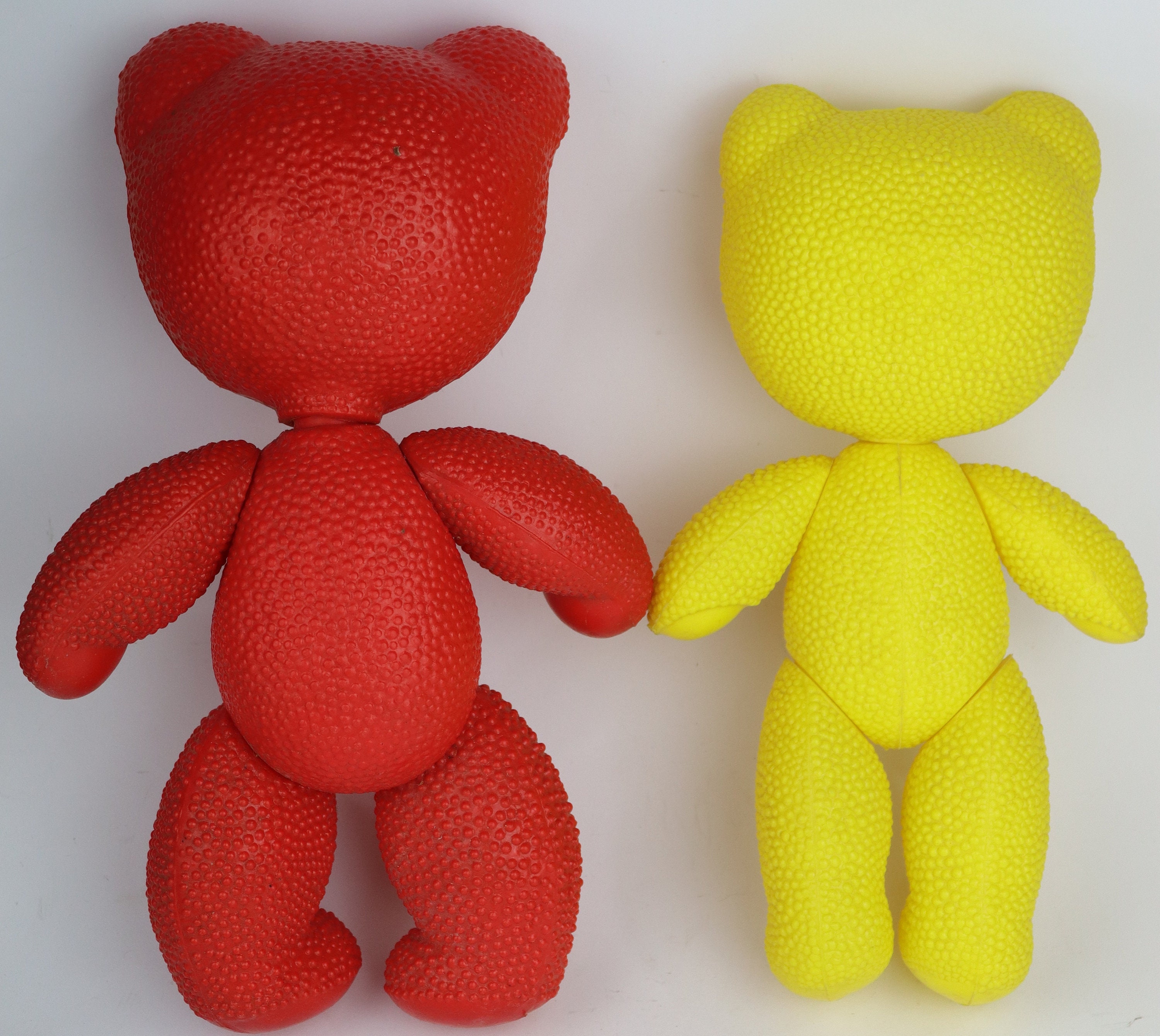 Pair of rare Soviet plastic bears vintage plastic bear. Toy Etsy