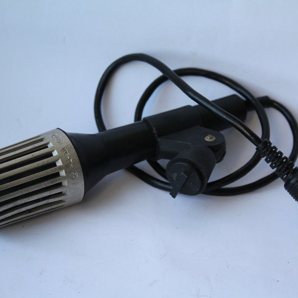 Vintage Soviet microphone Oktava, mouthpiece USSR, metal transmitter, vintage mike, ,christmas gift,gift idea