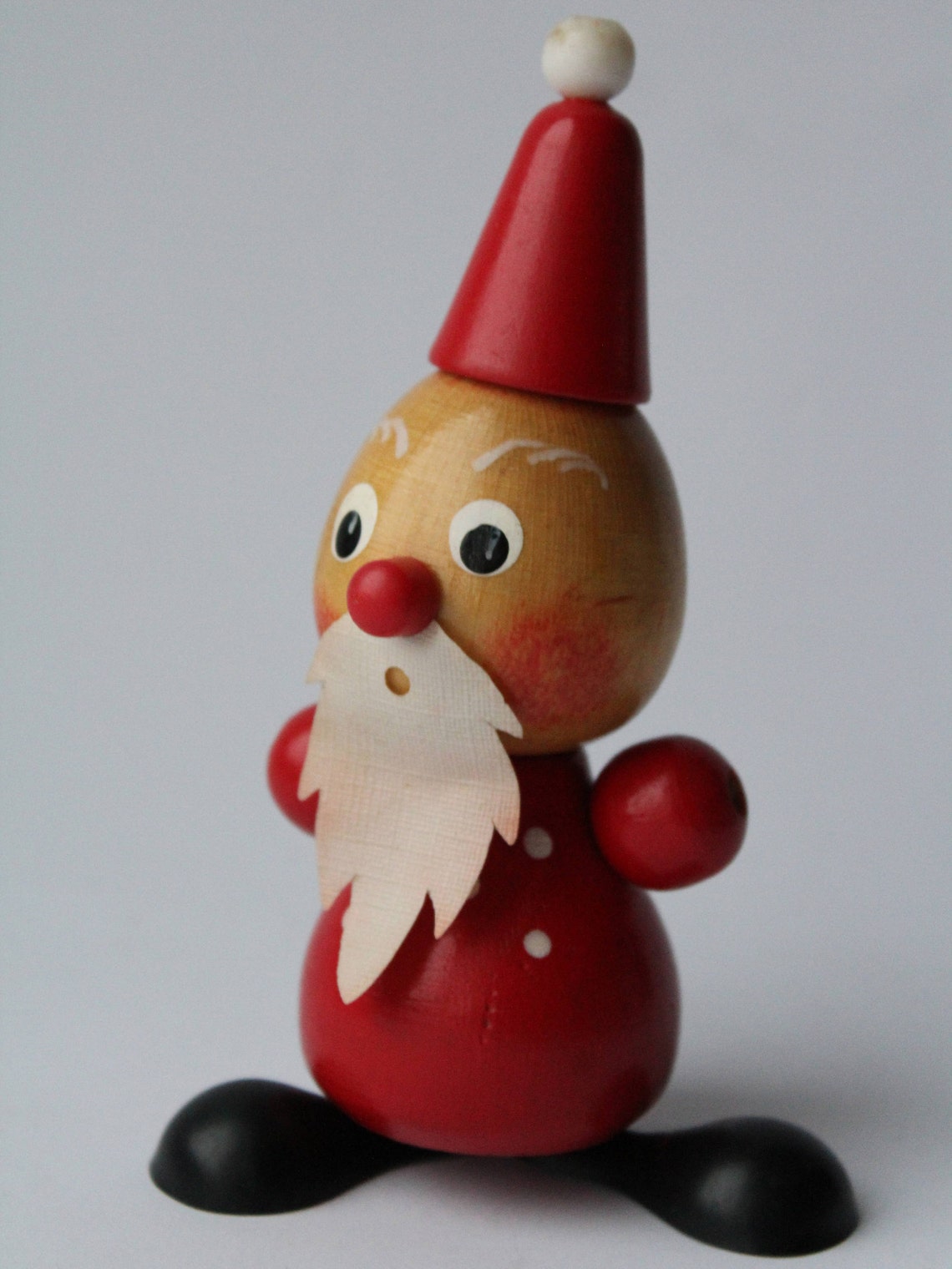 Rare Soviet Wooden Ded Moroz ded Moroz Snegurochka Soviet - Etsy