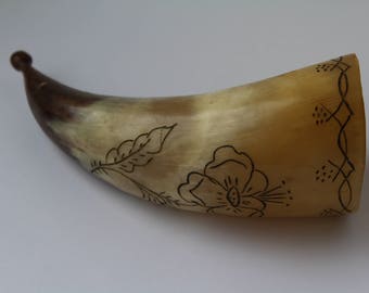 Trinkhorn. Russisches Horn. Wikinger Horn. Wanddekor. Vintage keltisches Horn. Füllhorn. Wohnkultur. Haus Dekor. Geschenk,