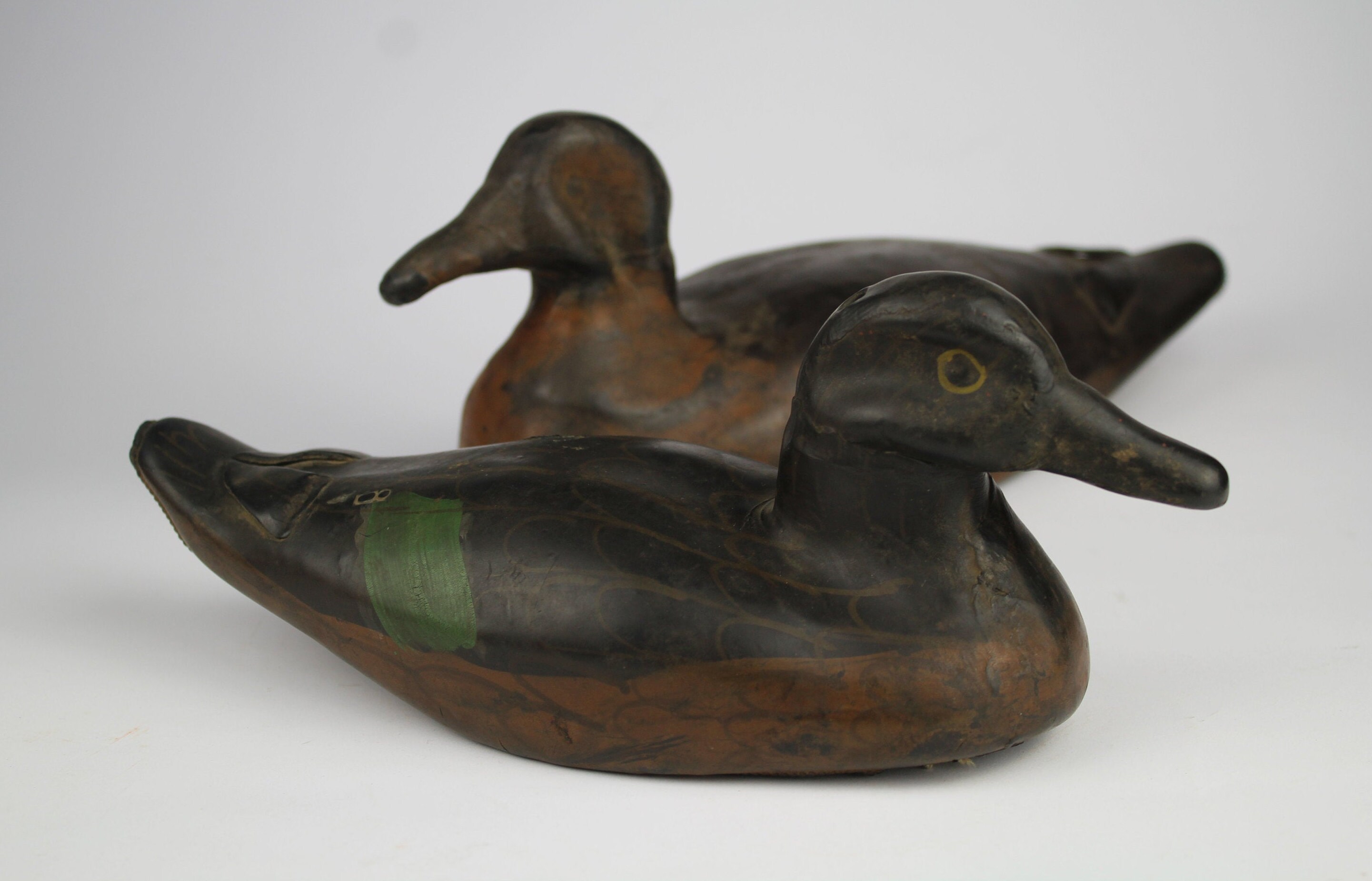 Two Vintage Rubber Ducks Decoy Soviet Duck Decoy Duck Etsy