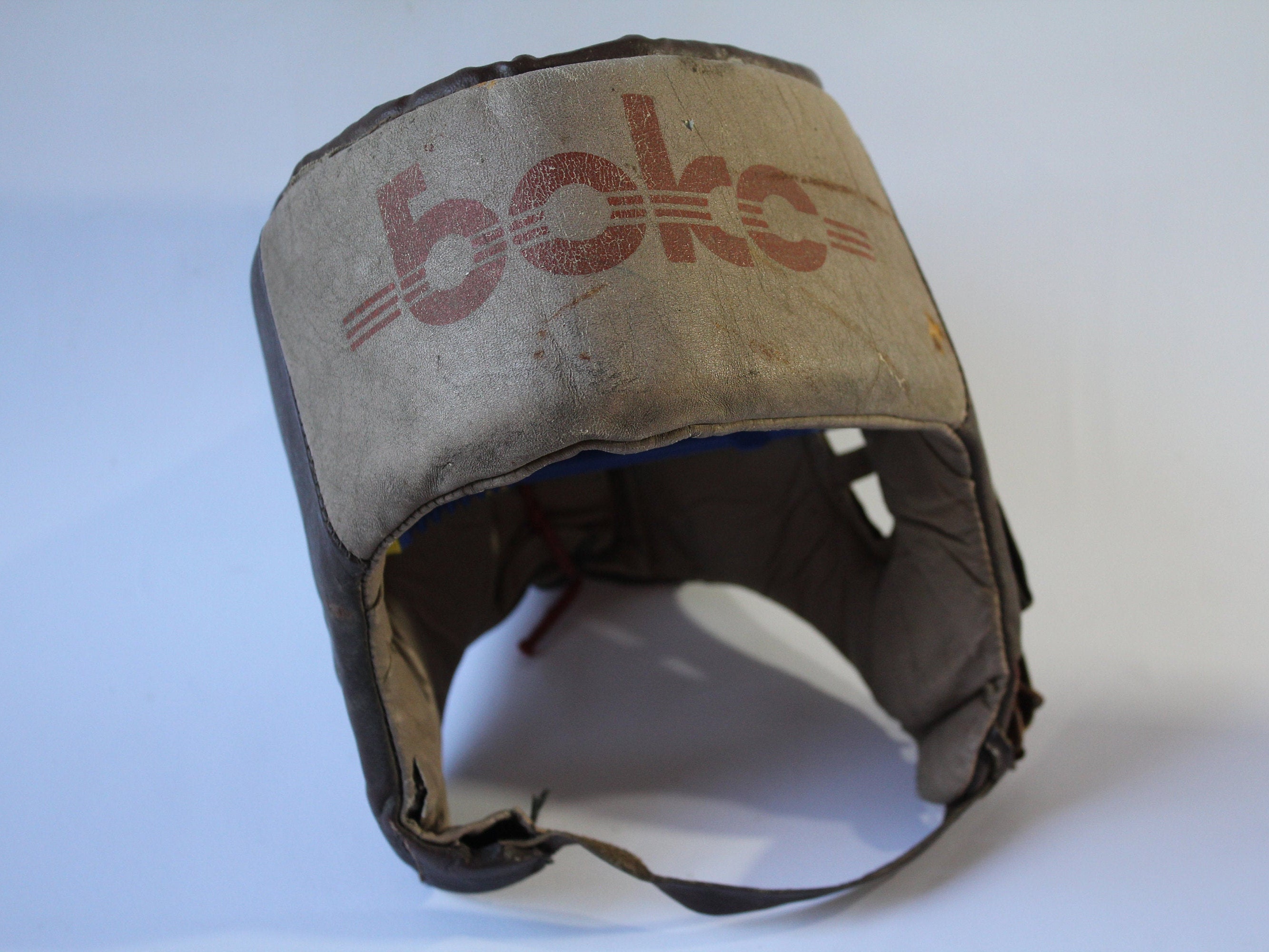 Soviet Boxing headgear Vintage Boxing headgear Soviet boxing Etsy