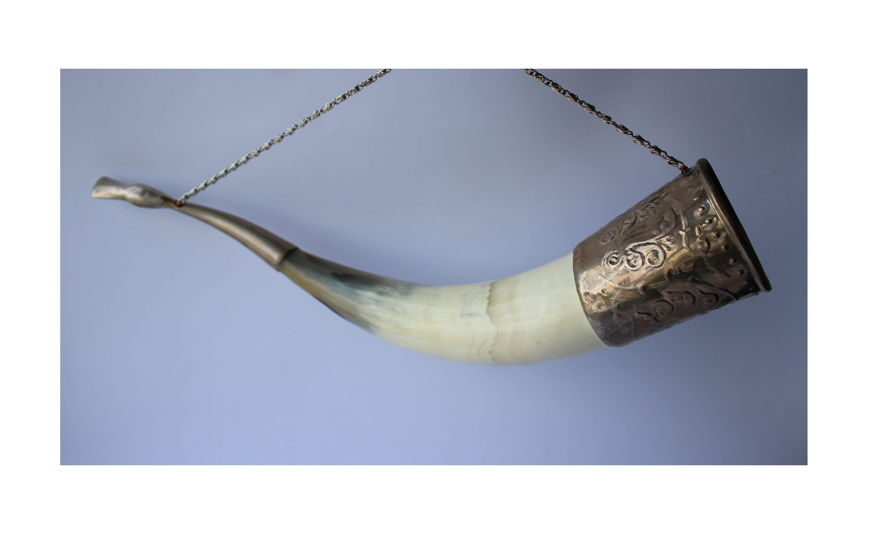 Large Drinking Horn. 1987. Viking Drinking Horn. Soviet Etsy Australia