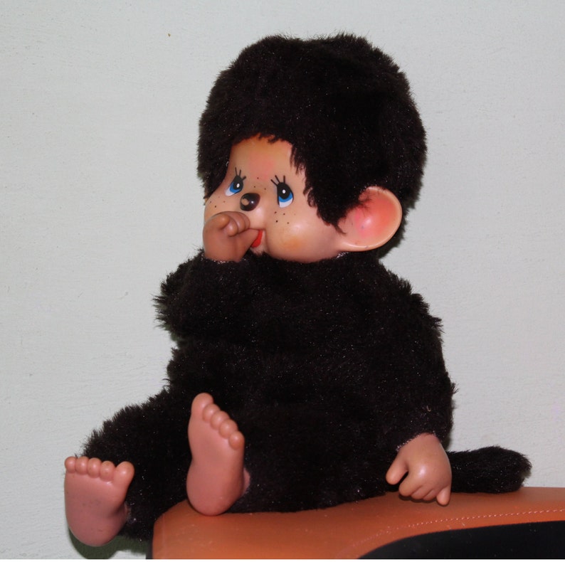 retro monkey toy
