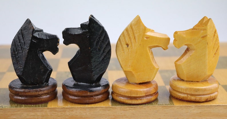 Vintage tournament chess set Big Soviet wooden chess set Large chess USSR russia,christmas gift,gift idea