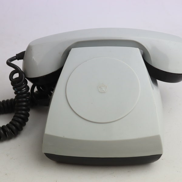 1979 Soviet grey phone. Vintage phone USSR. Desk phone. rotary phone. Disk phone. burgundy telephone. Soviet phone. Soviet vintage. russia