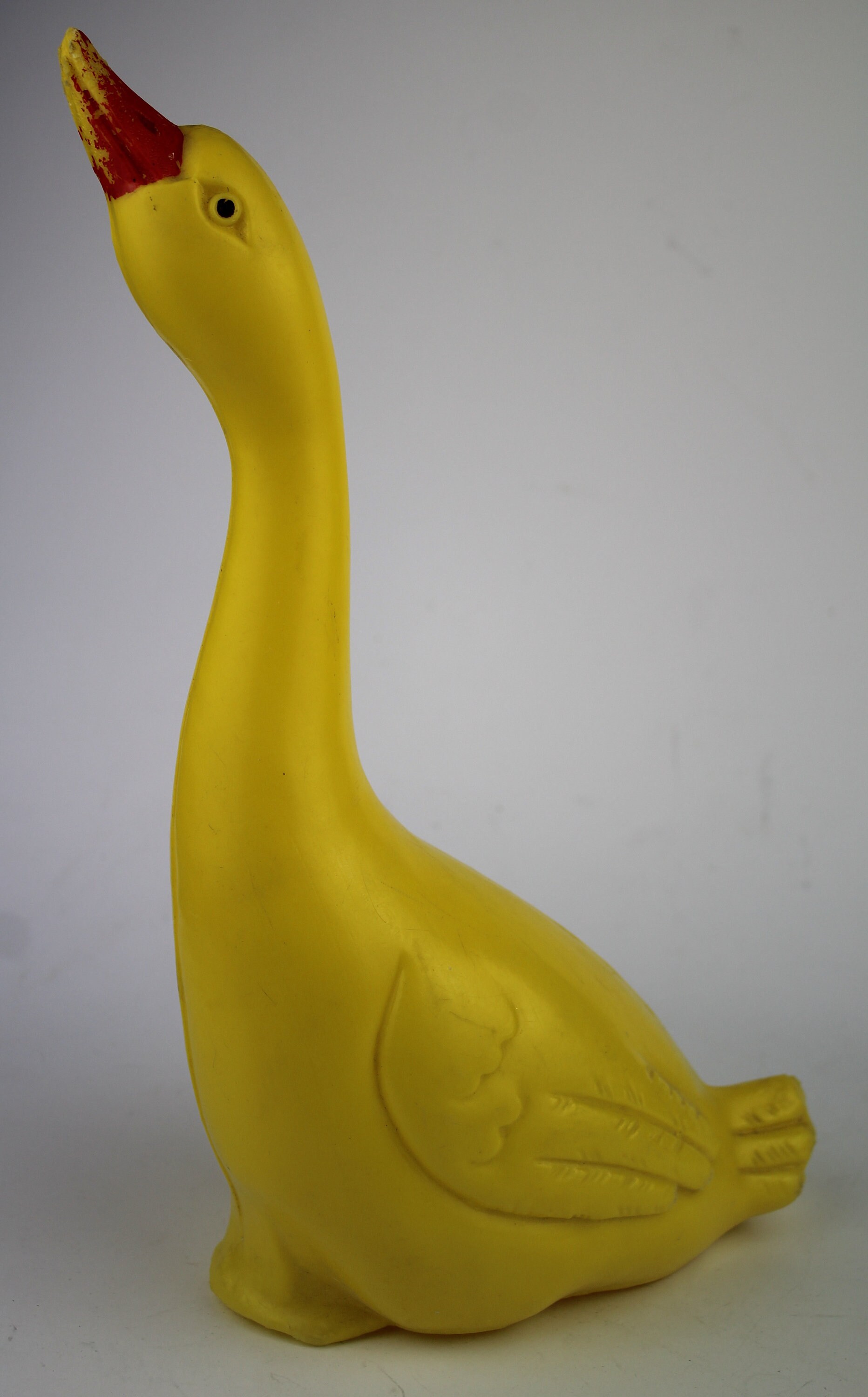 Big Soviet plastic goose toy duck toy. chick. duck. Soviet Etsy