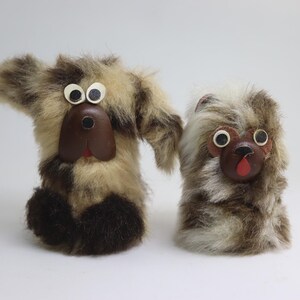 Cute Soviet duet of cat and dog toys, soviet cartoon mau gav. Vintage soft Toy. Soviet animals made in ussr cat dog