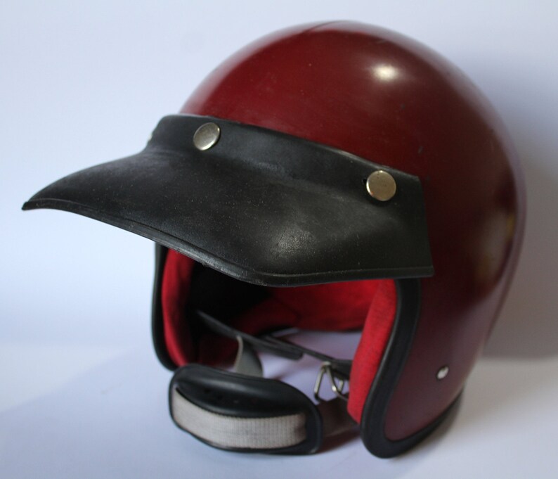 Soviet motorcycle helmet 1989 casque vintage motorcycle | Etsy