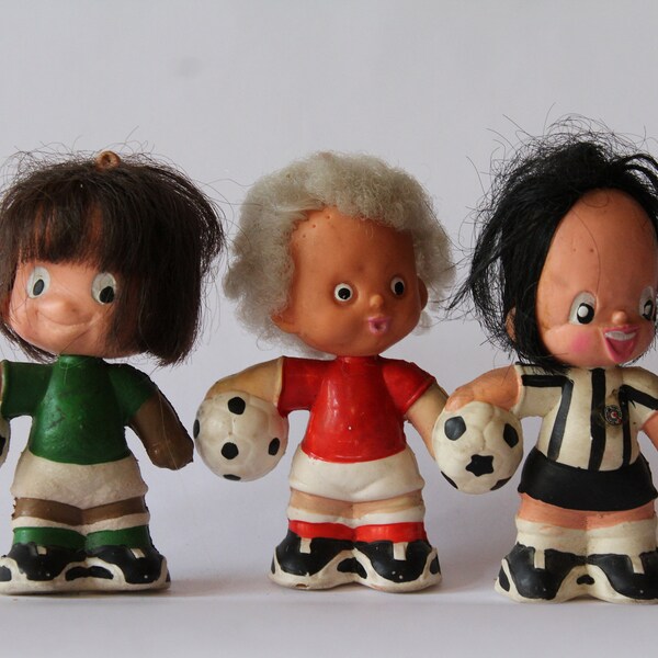 Toy Football Player Etsy