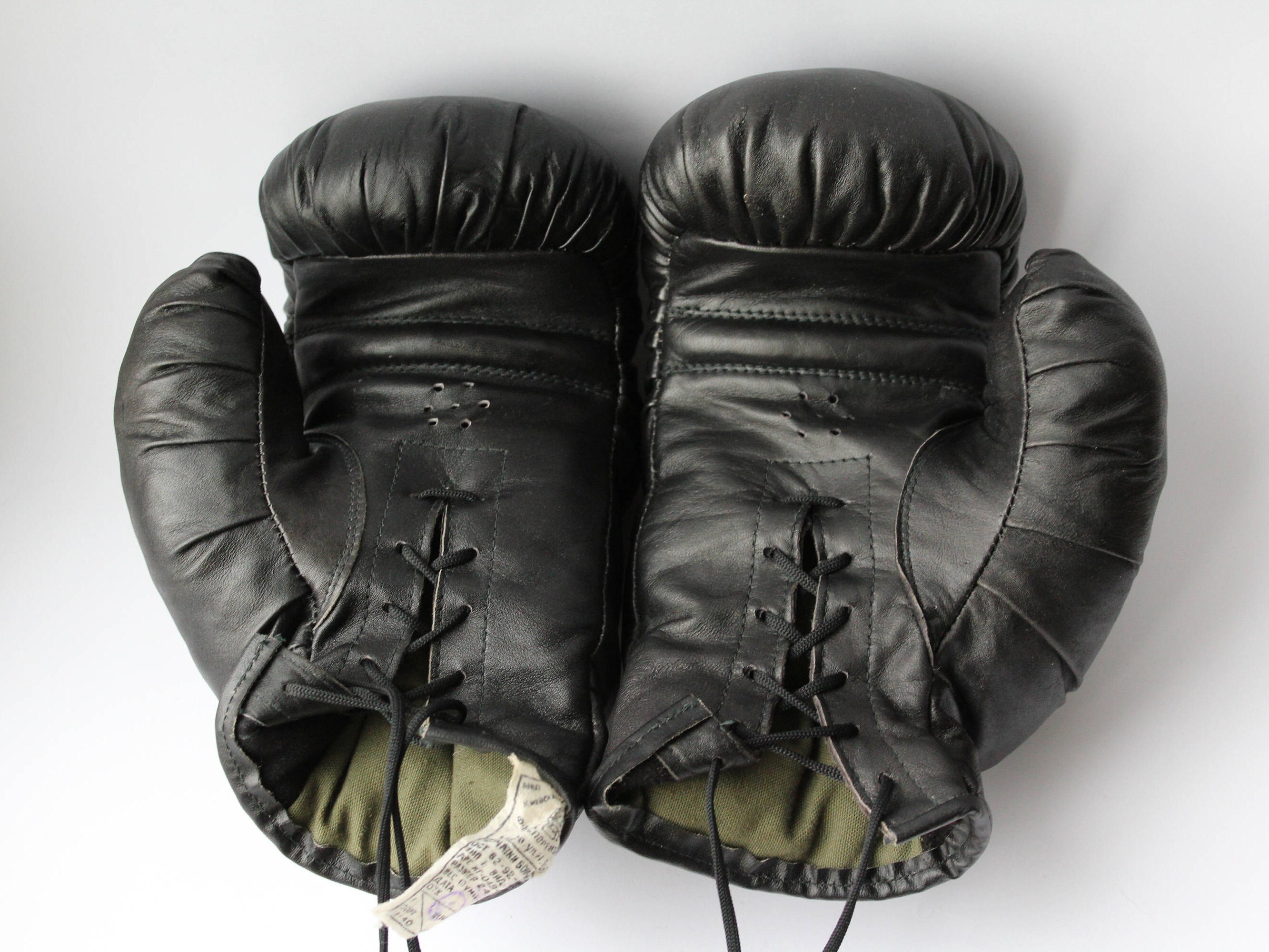 Soviet Boxing Gloves 1977. Vintage Boxing Gloves. Leather Etsy