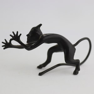 Soviet metal devil Kasli. Small Soviet figurine devil. Little Vintage cast iron devil. decor devil. Mephistopheles. Vintage devil. Satan