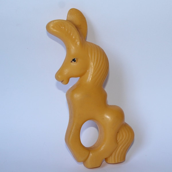 Soviet plastic donkey. Soviet Toy. Vintage Toy. Soviet animals. toy.  USSR. Soviet.  donkey. ass, ,christmas gift,gift idea