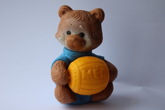 plastic bear figurine