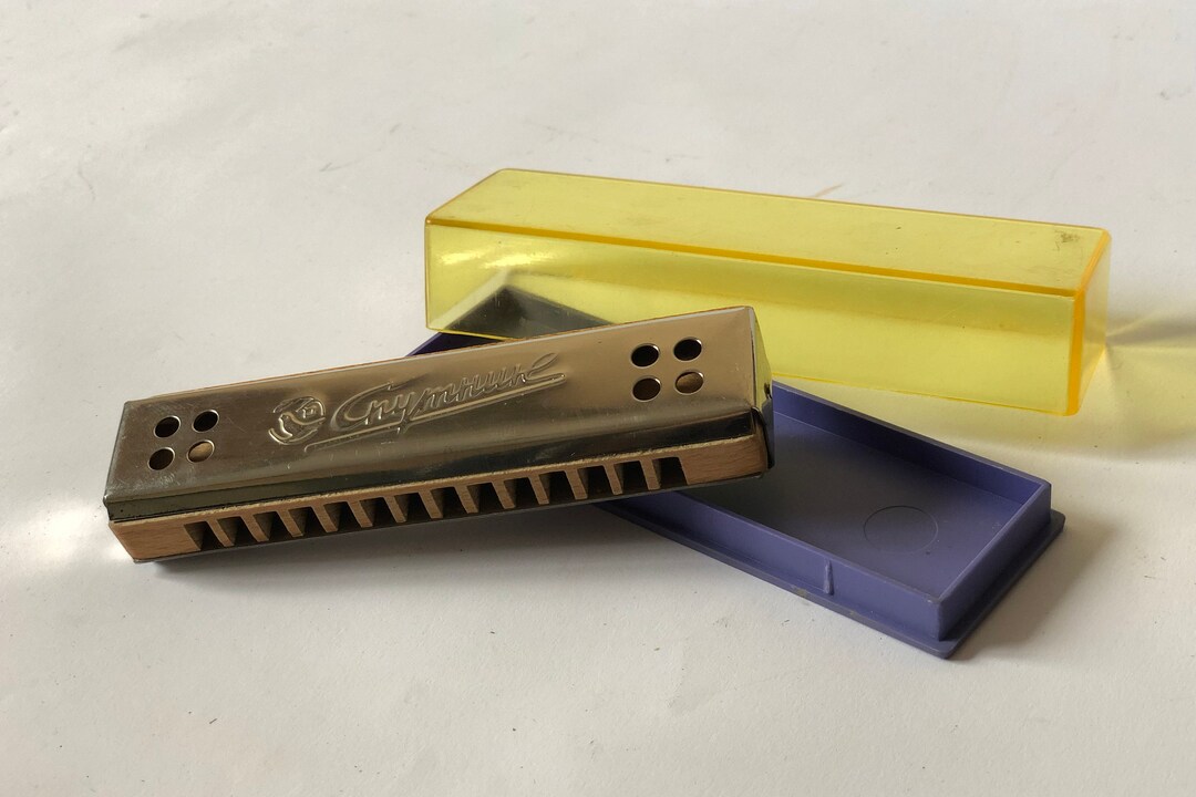 NEW Soviet Harmonica Soviet Mouth Organ Vintage Unused Etsy