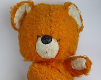 Very funny Soviet Teddy bear. Plush vintage bear. Felted Toy bear. Soviet Toy. koala bear. russia.christmas gift. gift idea. panda bear