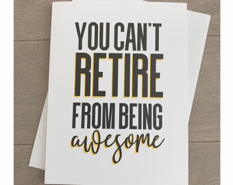 Cards - Retirement Cards for Women - Retirement Cards for Men - Funny Retirement Card - Retirement Card Funny - Retirement Card for Her