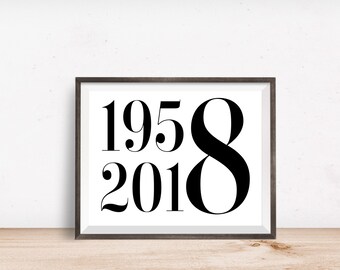 60th birthday decorations etsy