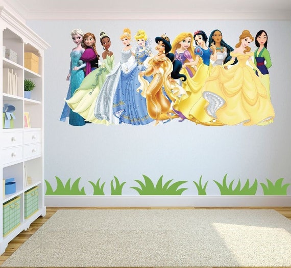 Items similar to Disney Princesses 1320 Multi Wall Art Sticker/Decal