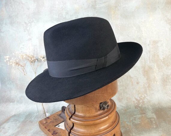 Failsworth Mens 70s Straw Trilby Summer Hat
