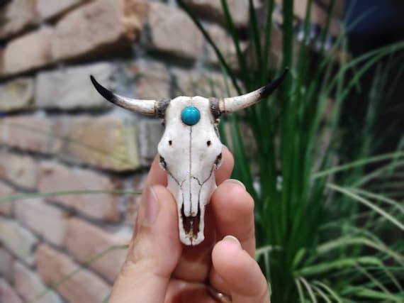Bull skull pendant deals