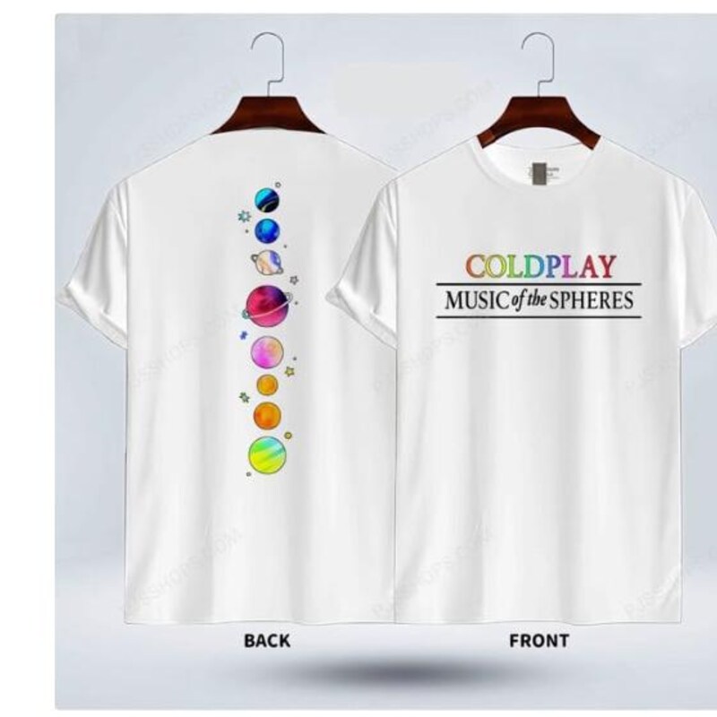 Coldplay Shirts - Etsy