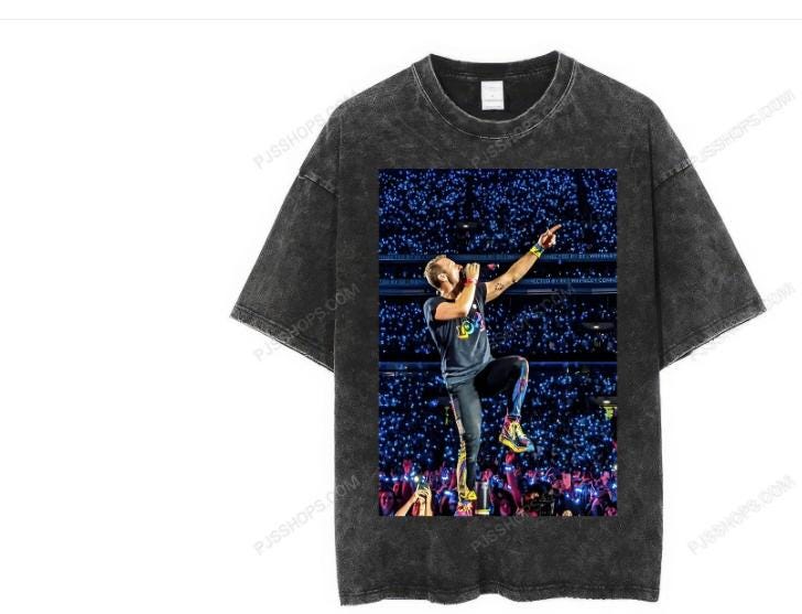 Coldplay Alien Shirt - Etsy