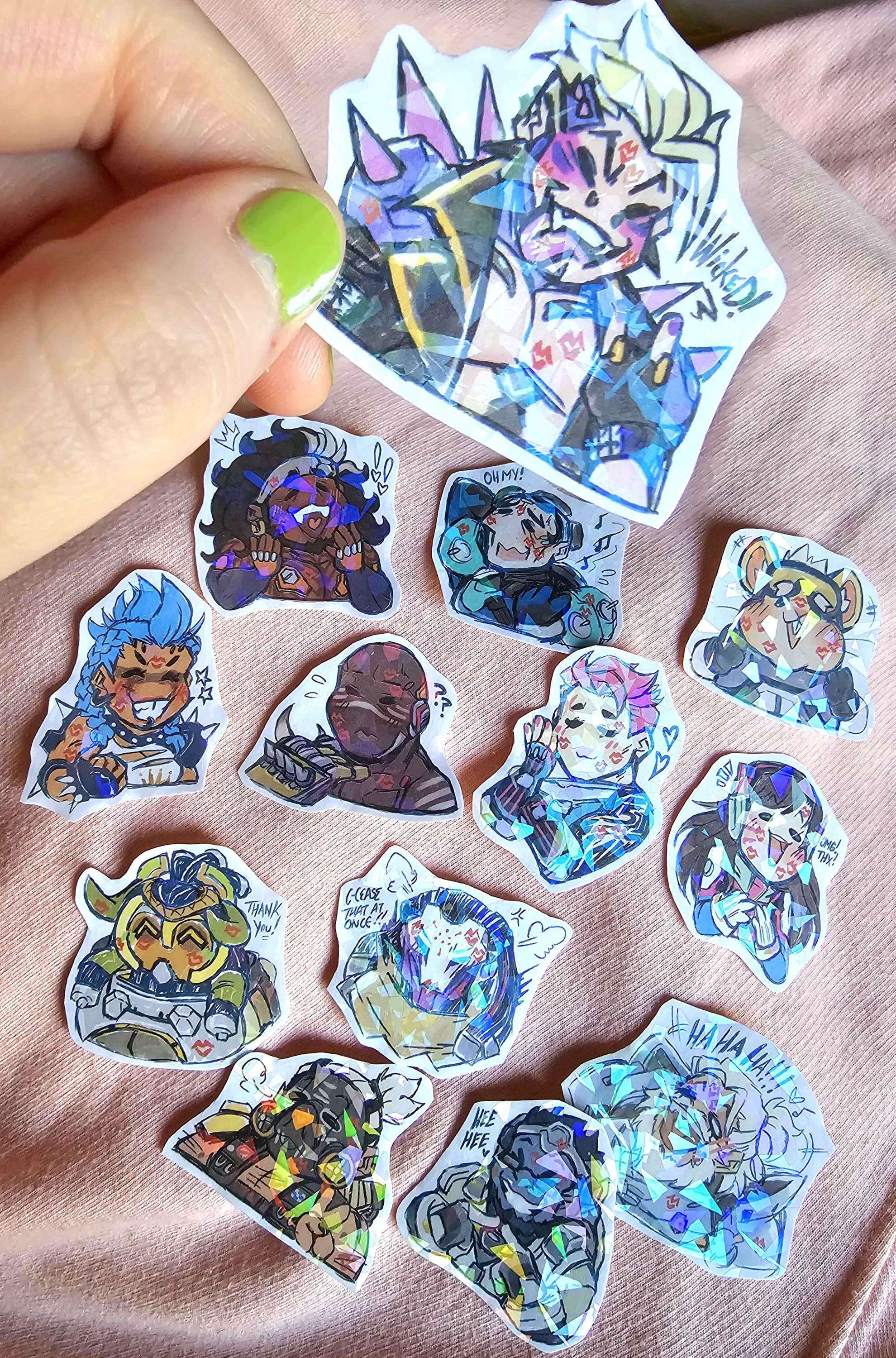 Tank Kisses Sticker Pack! (2.5 Inches Each) - Etsy