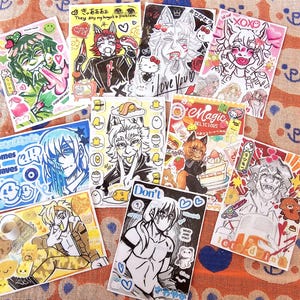 Boyfriend to Death/TPOF Sticker Pack! (3 inches each)