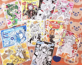 Boyfriend to Death/TPOF Sticker Pack! (3 inches each)
