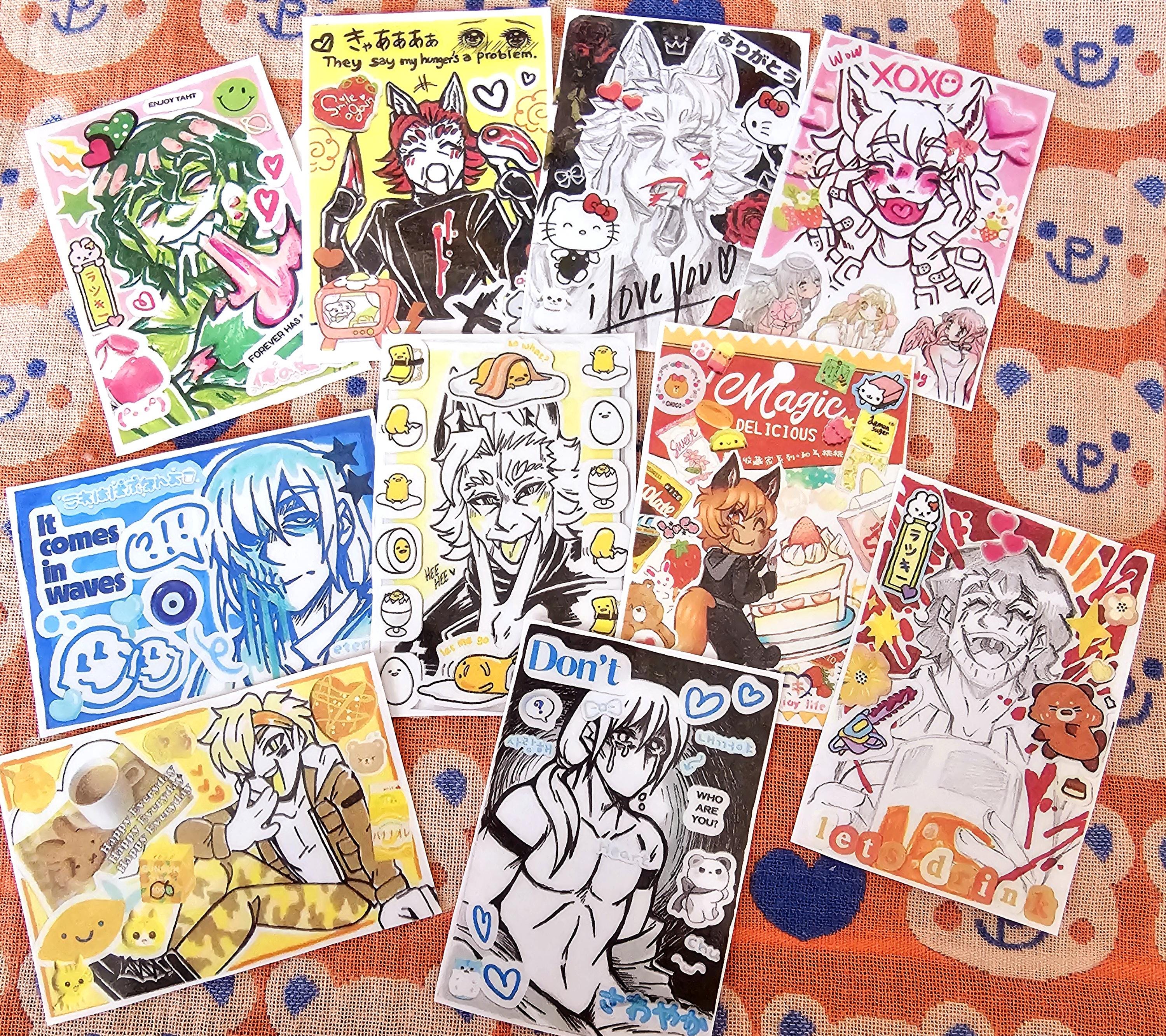 Stickerpakket Boyfriend to Death/TPOF! (elk 3 inch)