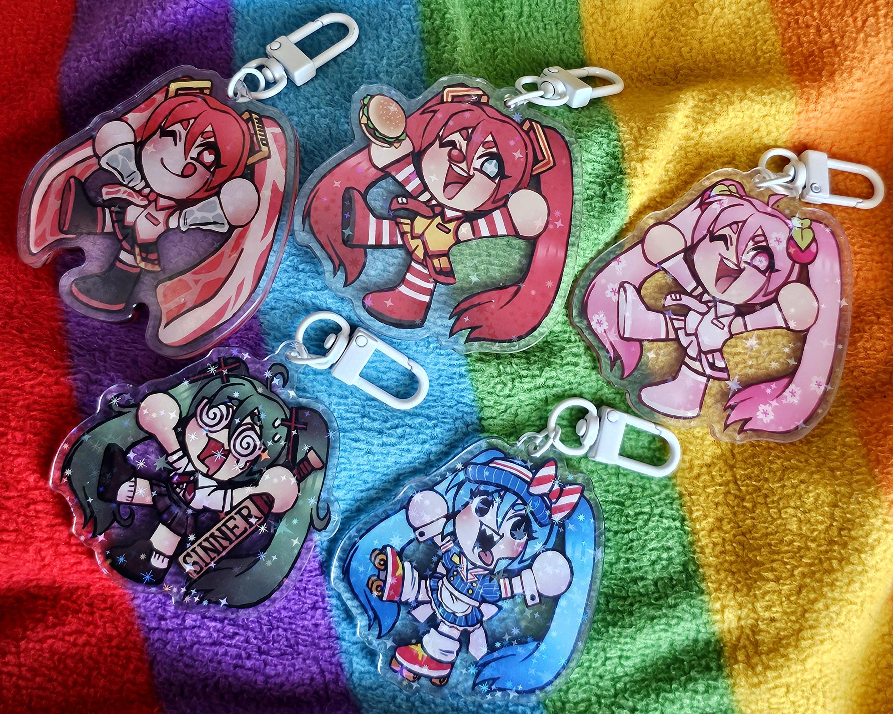 初音ミク チャーム 初音ミクチャーム！（各3インチ） - Etsy 日本