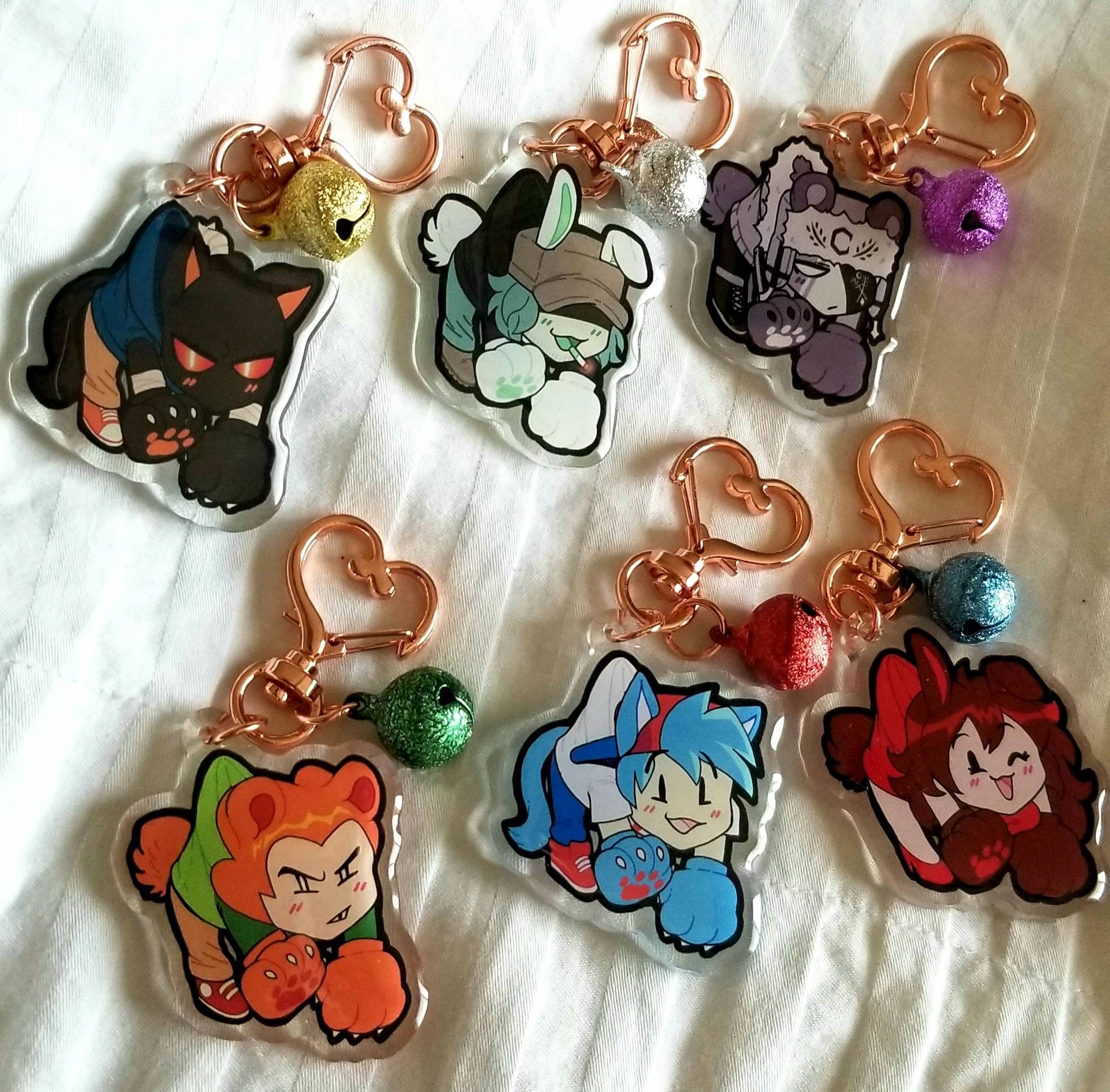 Friday Night Funkin Animal Charms ! (2 in each)