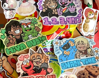 Stickerset Boyfriend to Death! (4 inch per stuk!)