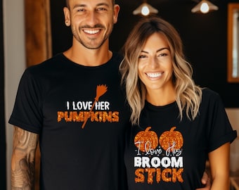 Halloween Paare Shirts | Lustiges Halloween-Shirt | Vergnügt Halloween Shirt | Halloween Humor Shirt | Halloween-Wortspiel-Shirt