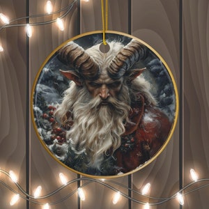 Krampus Nutcracker, Mythical Gothic Demon Figurine, Unique Dark Christmas Decor, Gothic Holiday Ornament, Gothic Christmas, Spooky Christmas