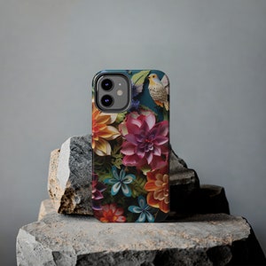 3D Floral iPhone Case: Tough, Impact Resistant, Glossy Finish image 5