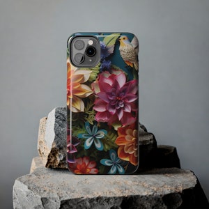 3D Floral iPhone Case: Tough, Impact Resistant, Glossy Finish image 10