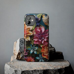 3D Floral iPhone Case: Tough, Impact Resistant, Glossy Finish image 8